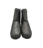 Cizme dama Primark 39, material textil, gri, imblanite - imagine 3