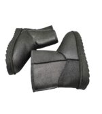 Cizme dama Primark 39, material textil, gri, imblanite - imagine 4