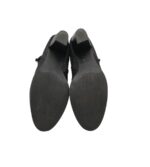 Botine dama Justfab 37, material textil, negru - imagine 5