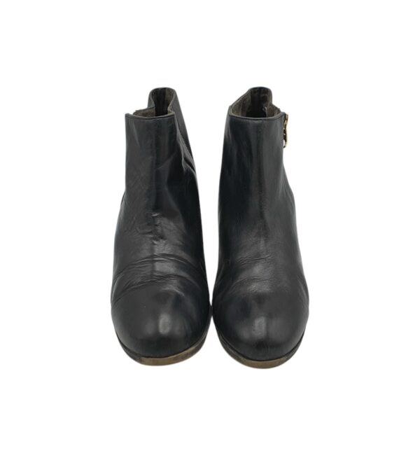 Botine dama Tamaris 41, piele, negru - imagine 3