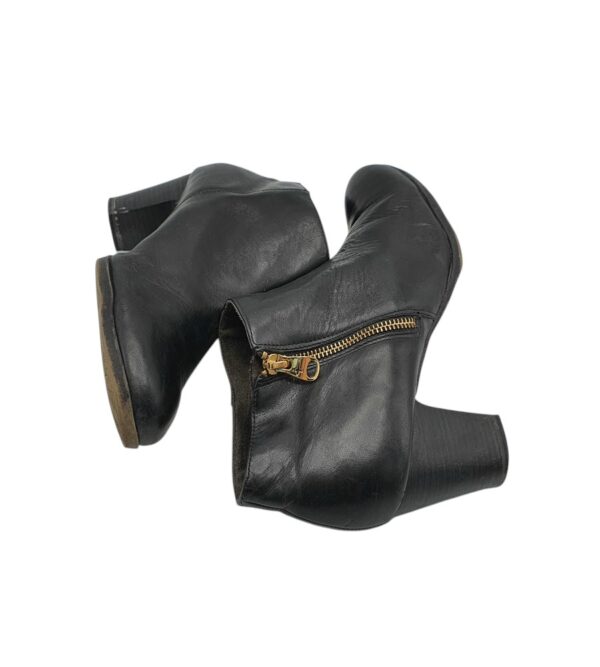 Botine dama Tamaris 41, piele, negru - imagine 4