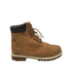 Ghete barbati Livergy 43, imitatie de piele, maro, imblanite