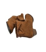 Botine dama  39, material textil, maro - imagine 4