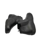 Ghete dama Caprice 39, piele, negru, imblanite - imagine 4