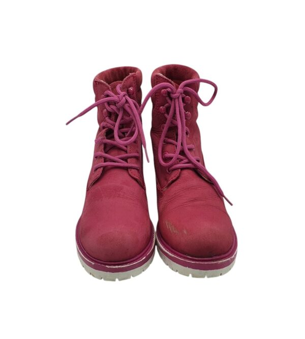 Ghete dama Tamaris 41, piele, roz - imagine 3
