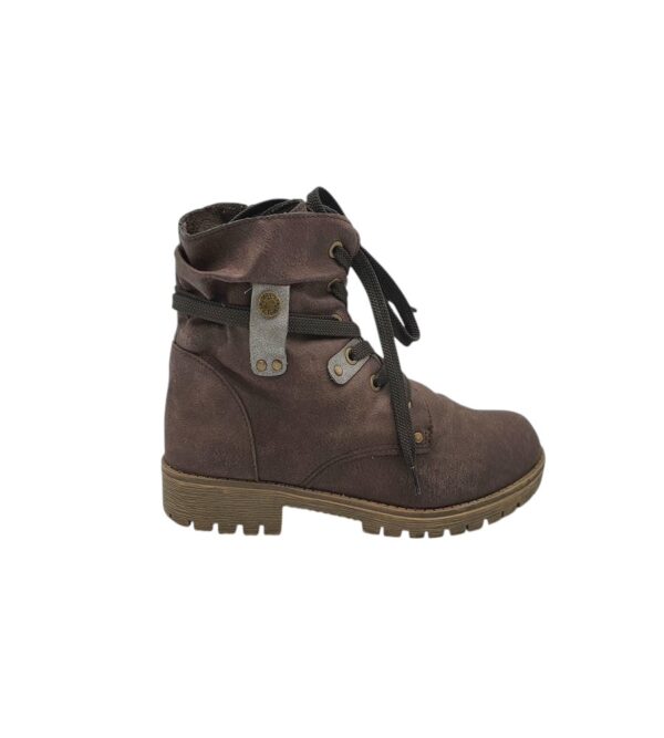 Ghete dama Footflexx 38, imitatie de piele, bej - imagine 1