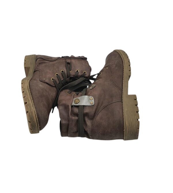 Ghete dama Footflexx 38, imitatie de piele, bej - imagine 4