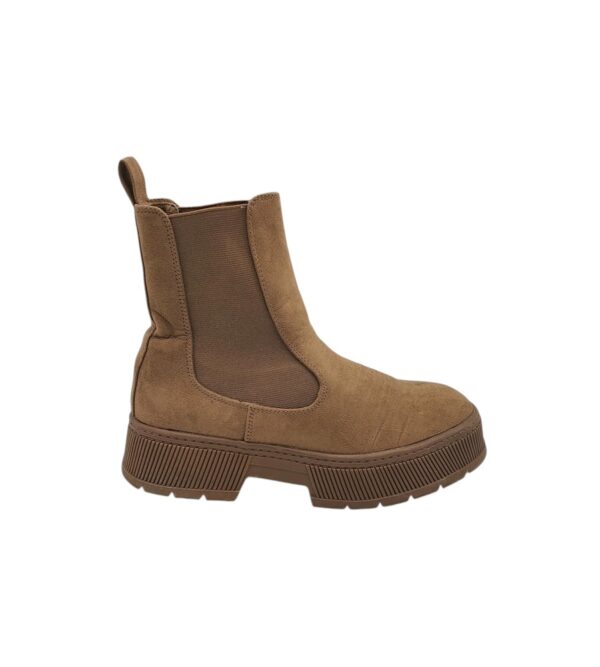 Botine dama Primark 38, material textil, maro - imagine 1