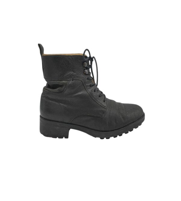 Ghete dama Lloyd 37, piele, negru - imagine 1