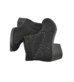 Botine dama Graceland 41, material textil, negru - imagine 4