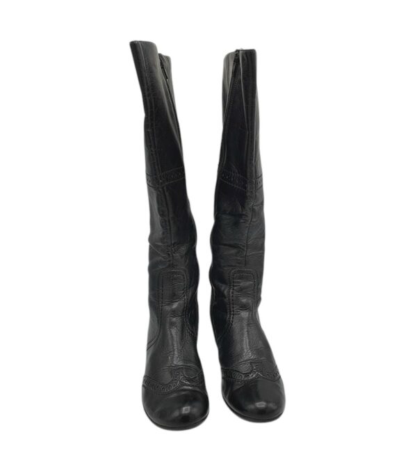 Cizme dama Paul Green 39, piele, negru - imagine 4