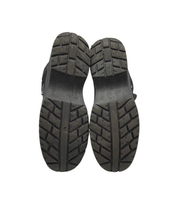 Cizme dama Cortina 36, imitatie de piele , material textil, negru - imagine 5