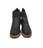 Ghete dama Graceland 38, imitatie de piele, negru - imagine 3