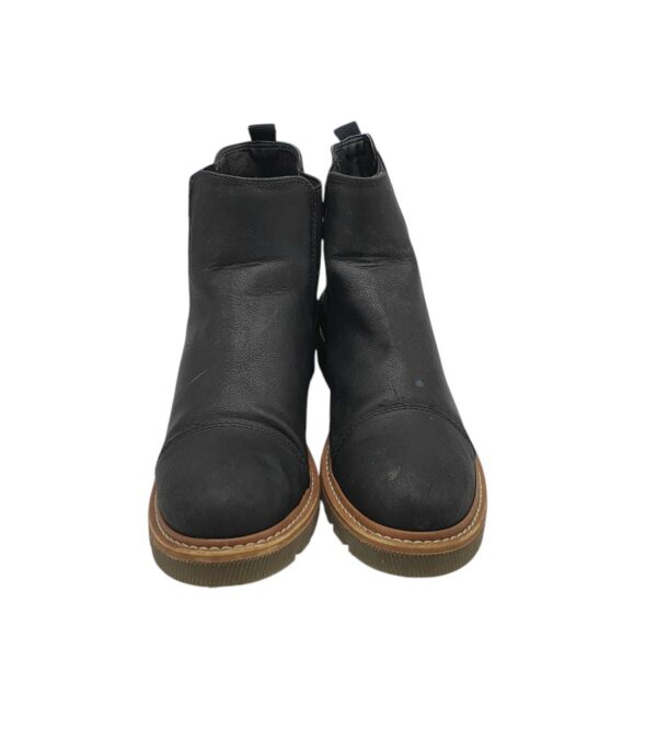 Ghete dama Graceland 38, imitatie de piele, negru - imagine 3