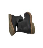 Ghete dama Graceland 38, imitatie de piele, negru - imagine 4