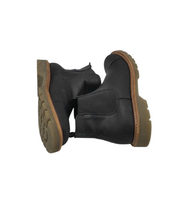 Ghete dama Graceland 38, imitatie de piele, negru - imagine 4