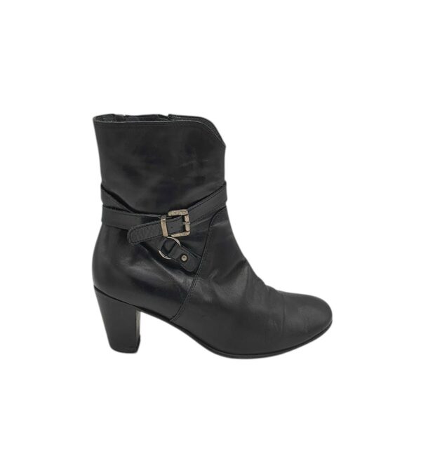 Cizme dama Dean 40, piele, negru - imagine 1