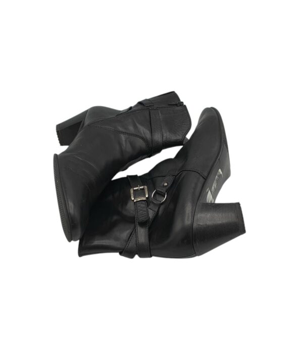 Cizme dama Dean 40, piele, negru - imagine 4