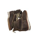 Ghete dama Crikit  37, piele, maro, imblanite - imagine 4