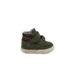 Ghete copii Kangaroos 23, imitatie de piele, verde, captusiti