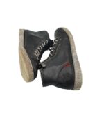 Ghete dama Rieker 38, imitatie de piele,  negru - imagine 4