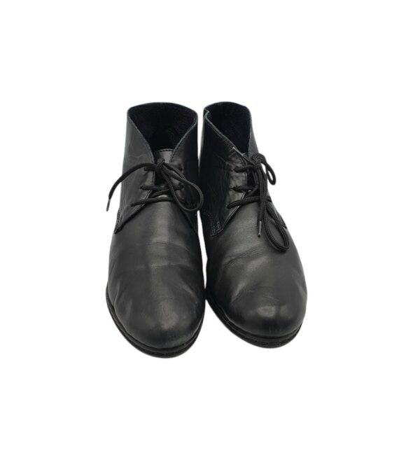 Botine dama Rieker 40, piele, negru - imagine 3