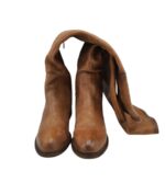 Cizme dama Franco Sarto 39, piele, maro - imagine 3
