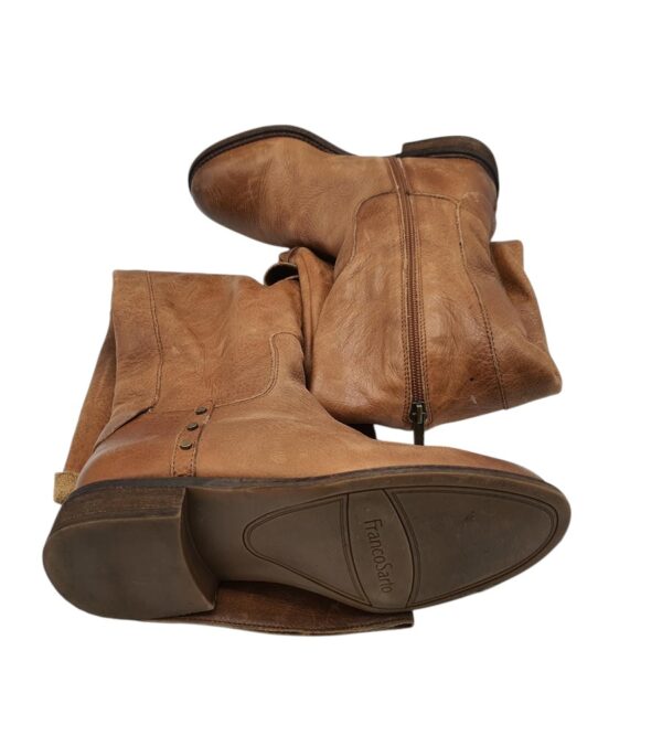 Cizme dama Franco Sarto 39, piele, maro - imagine 4