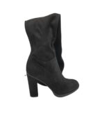 Cizme dama 41, material textil, negru