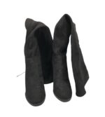 Cizme dama 41, material textil, negru - imagine 3