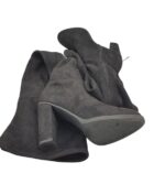 Cizme dama 41, material textil, negru - imagine 4