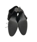 Cizme dama 41, material textil, negru - imagine 5
