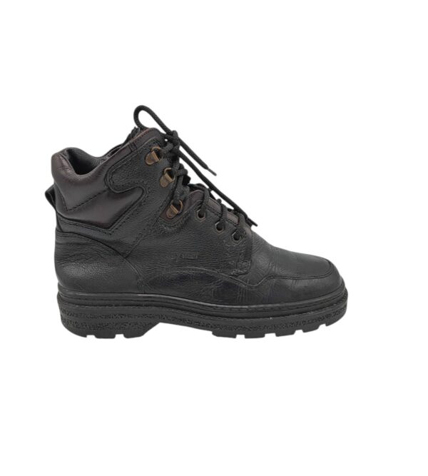 Ghete barbati Easy Street 42, piele, negru - imagine 1