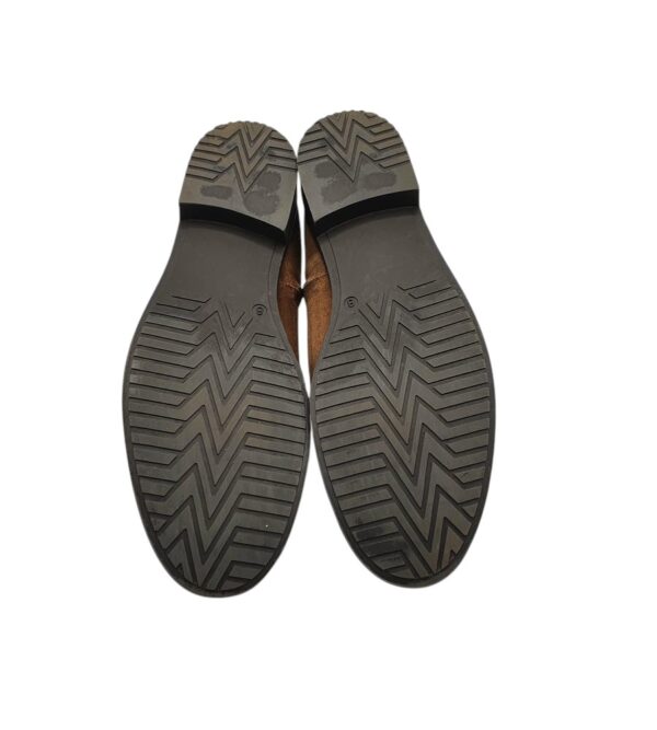 Ghete barbati Williams 42, piele intoarsa, maro - imagine 5