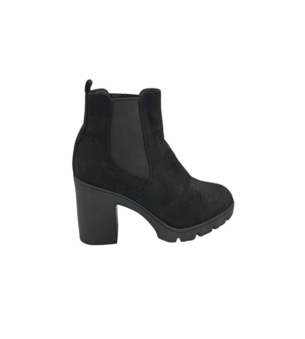 Botine dama Topshop 36, material textil, negru - imagine 1