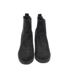 Botine dama Topshop 36, material textil, negru - imagine 3