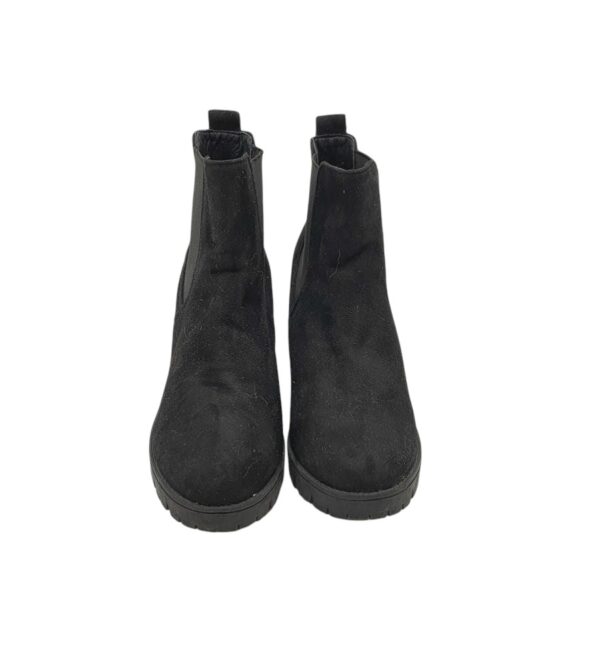 Botine dama Topshop 36, material textil, negru - imagine 3