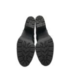 Botine dama 38, imitatie de piele, negru - imagine 5