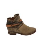 Botine  dama A.D. 98 38, piele, maro