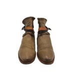 Botine  dama A.D. 98 38, piele, maro - imagine 3