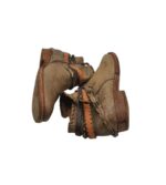 Botine  dama A.D. 98 38, piele, maro - imagine 4