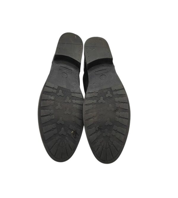 Ghete dama 40, piele, negru - imagine 5