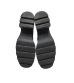 Ghete dama 38, imitatie de piele, negru - imagine 5