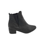 Botine dama Justfab 41, imitatie de piele, negru