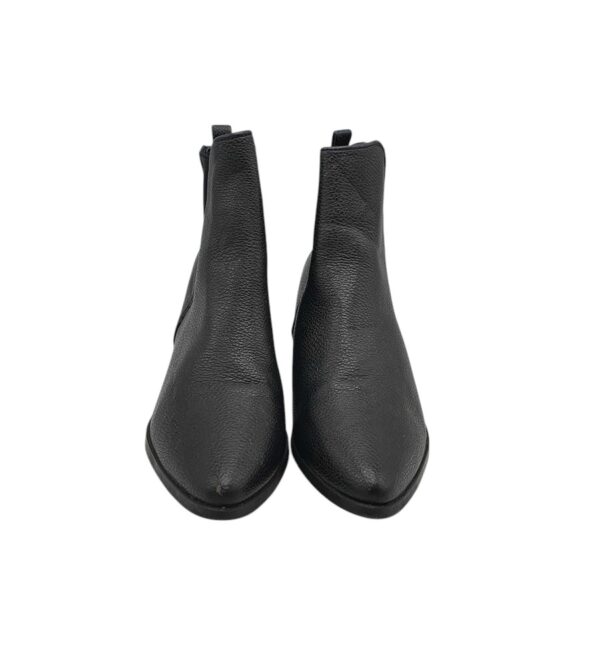 Botine dama Justfab 41, imitatie de piele, negru - imagine 3