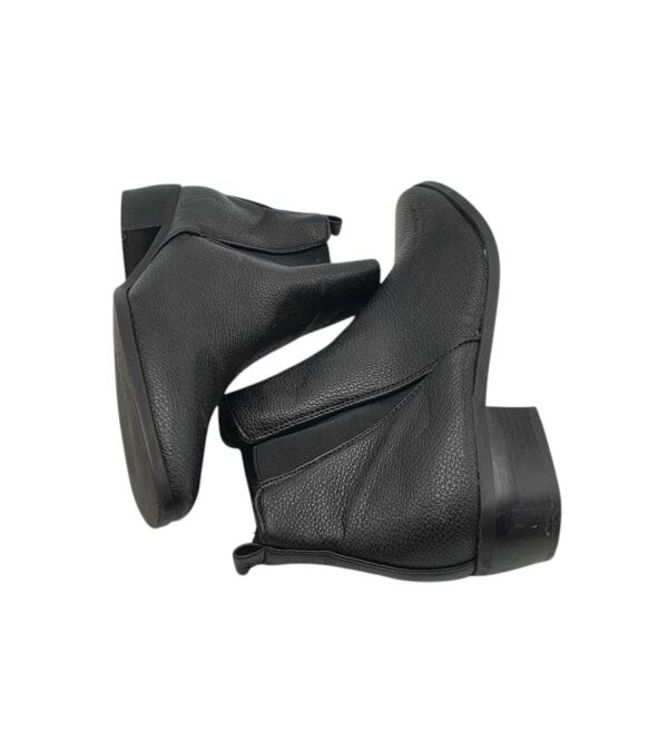 Botine dama Justfab 41, imitatie de piele, negru - imagine 4