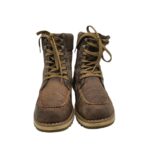 Ghete dama Dockers 42, piele, piele intoarsa, maro - imagine 3