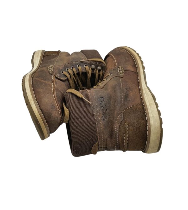 Ghete dama Dockers 42, piele, piele intoarsa, maro - imagine 4