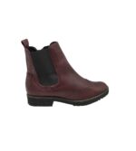 Ghete dama 5th Avenue 40, piele, visiniu