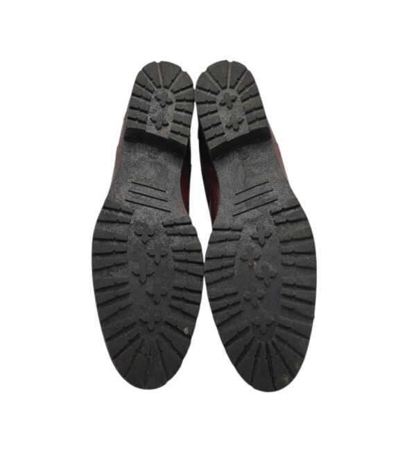 Ghete dama 5th Avenue 40, piele, visiniu - imagine 5